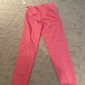 COPY - NWT Talbots women’s size 4 side zipper pants.  Salmon color. Front pocke…